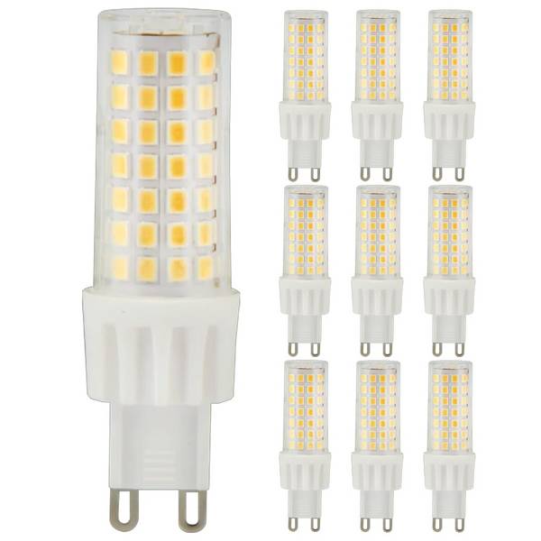 LED Line LED Insteeklamp G9 Helder - 8W 750lm 4000K - Neutraalwit - Vervangt 70W - 10 stuks