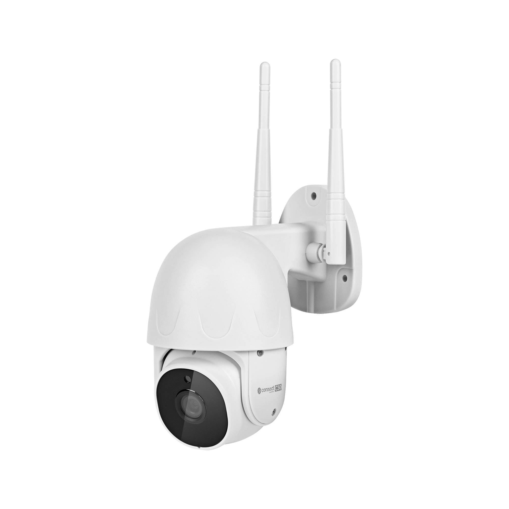 Krüger&Matz Beveiligingscamera - WiFi - Camerabewaking Buiten - 1080p Full HD - C30 - Wit-0