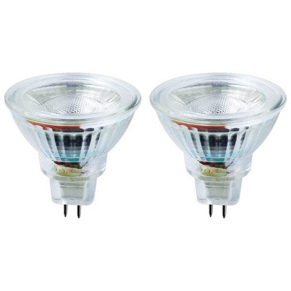 LED Line LED Spot MR16 GU5.3 Helder - 3W 240lm 2700K - Extra Warmwit - Vervangt 27W - 12V - 2 stuks