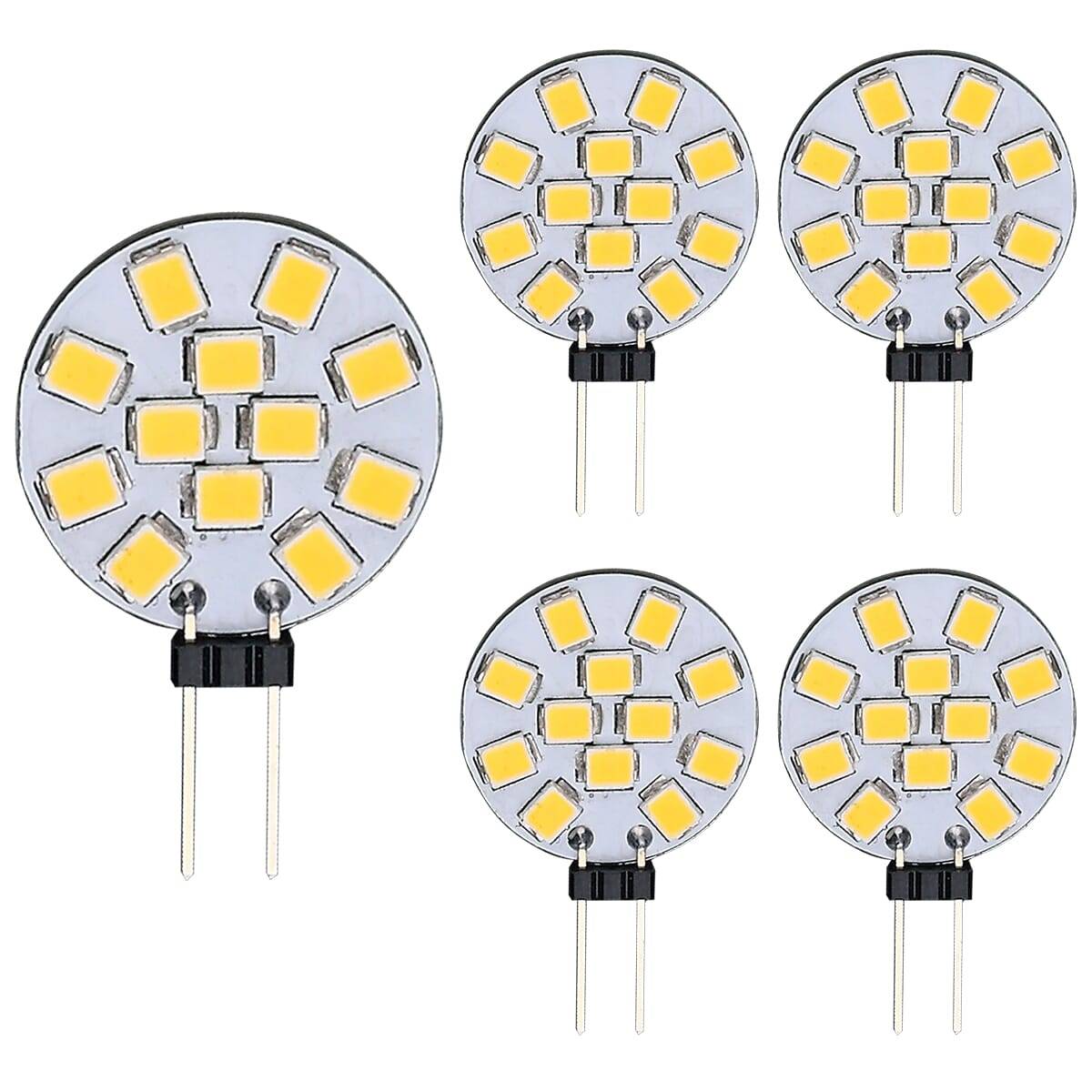 LED Line LED Insteeklamp G4 Helder - 2W 140lm 6000K - Koudwit - Vervangt 18W - 12V - 5 stuks-0