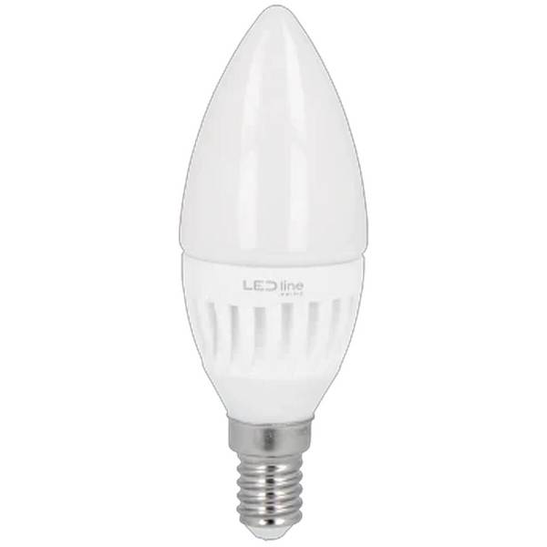 LED Line LED Kaarslamp C35 E14 Mat - 5W 700lm 3000K - Warmwit - Vervangt 35W