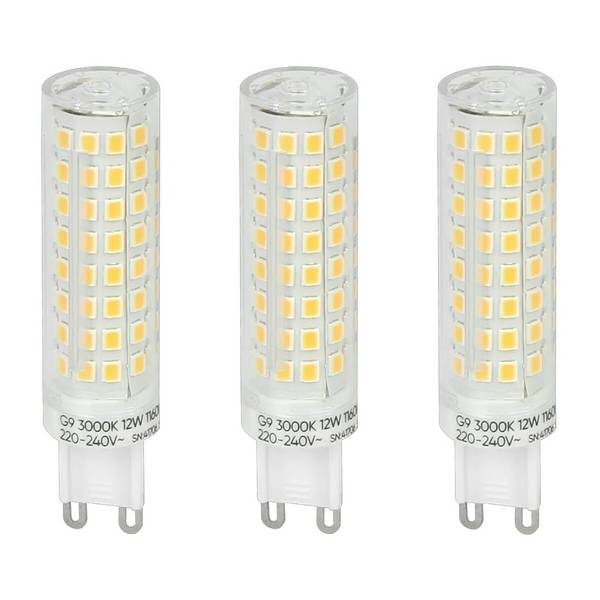 LED Line LED Insteeklamp G9 Helder - 12W 1160lm 2700K - Extra Warmwit - Vervangt 82W - 3 stuks