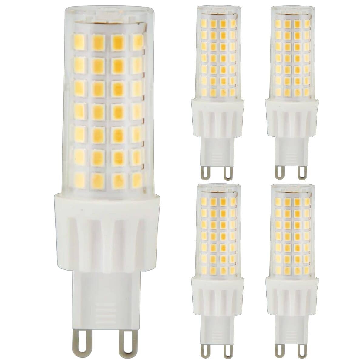 LED Line LED Insteeklamp G9 Helder - 8W 750lm 4000K - Neutraalwit - Vervangt 70W - 5 stuks-0