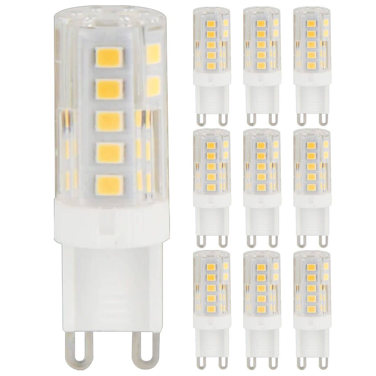 LED Line LED Insteeklamp G9 Helder - 4W 350lm 2700K - Extra Warmwit - Vervangt 35W - 10 stuks-0