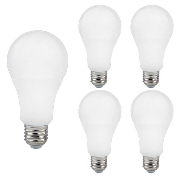 LED Line LED Peerlamp A60 E27 Mat - 15W 1515lm 3000K - Warmwit - Vervangt 134W - 5 stuks