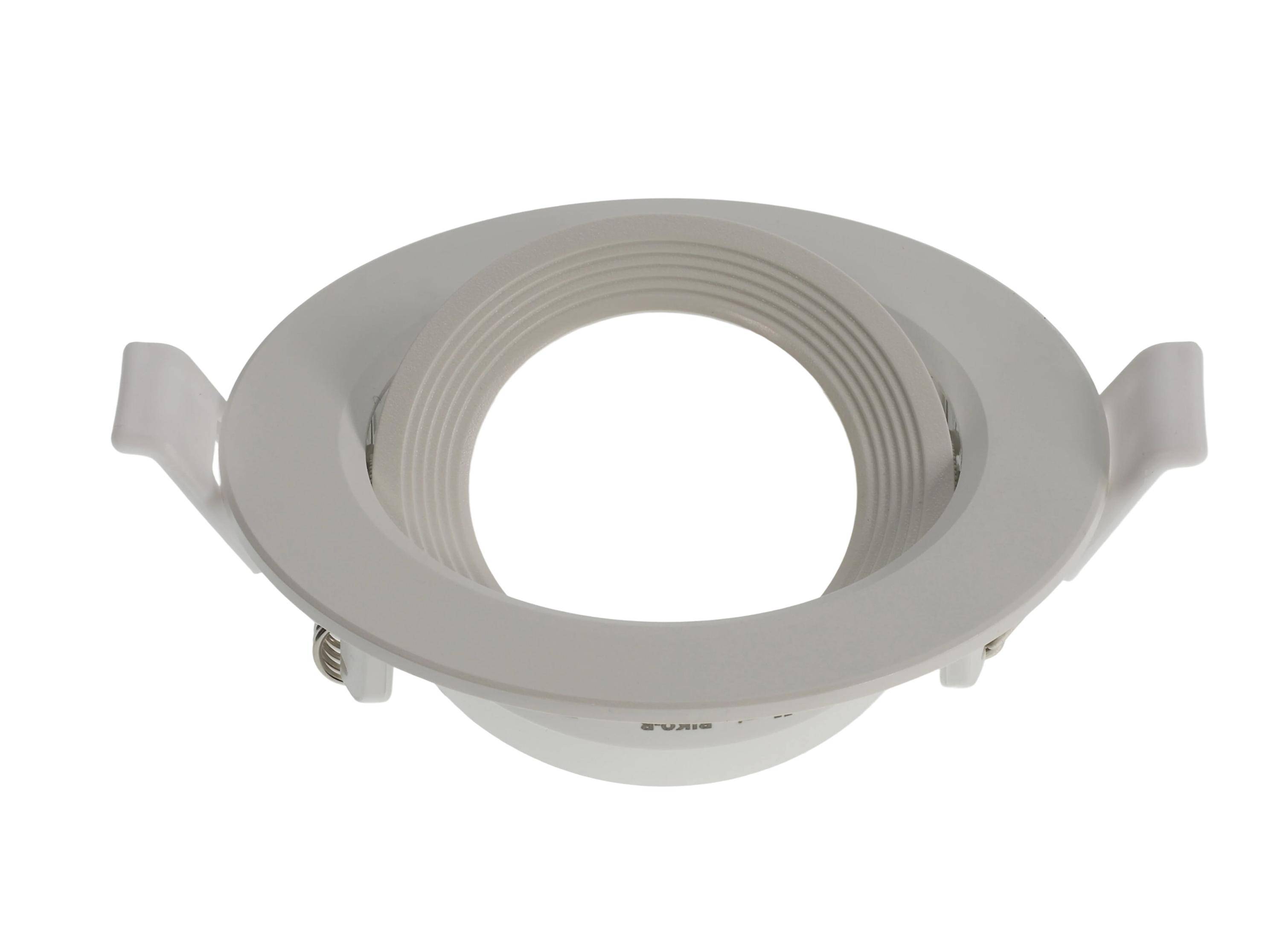 VITO Riko-R - Ronde Verstelbare Inbouwspot GU10 fitting - 75mm - Wit - Draaibare spot voor Plafondmontage-0