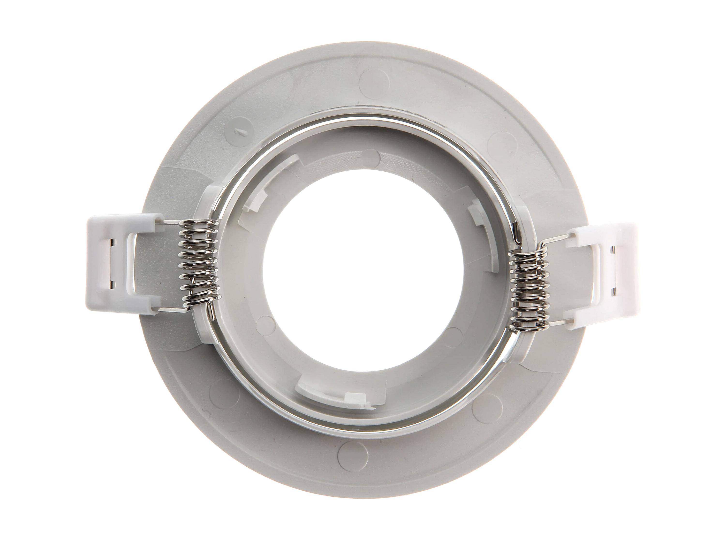 VITO Riko-R - Ronde Verstelbare Inbouwspot GU10 fitting - 75mm - Wit - Draaibare spot voor Plafondmontage-3