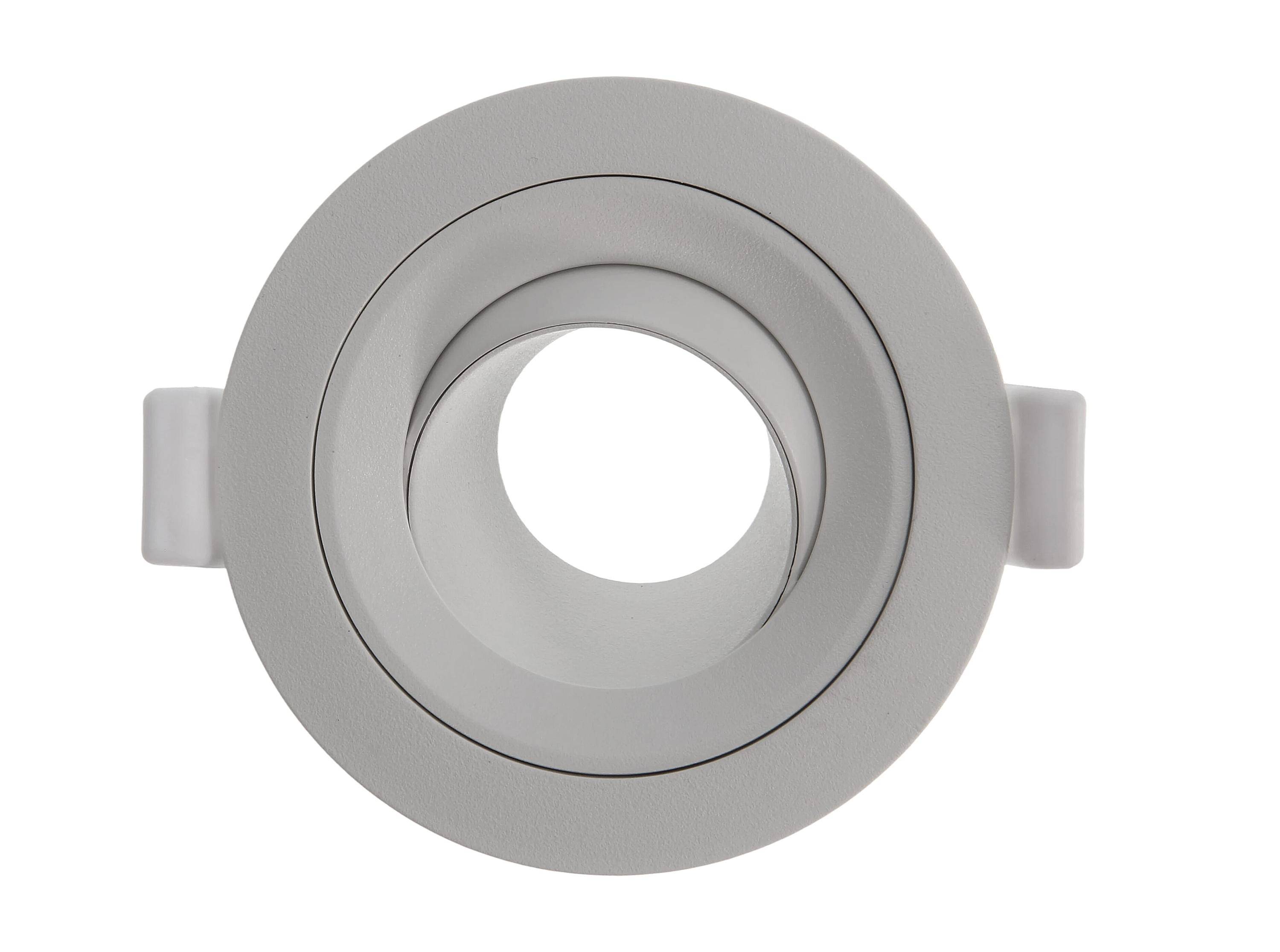 VITO Riko-RR - Ronde Verstelbare Inbouwspot GU10 fitting - 75mm - Wit - Draaibare spot voor Plafondmontage-2