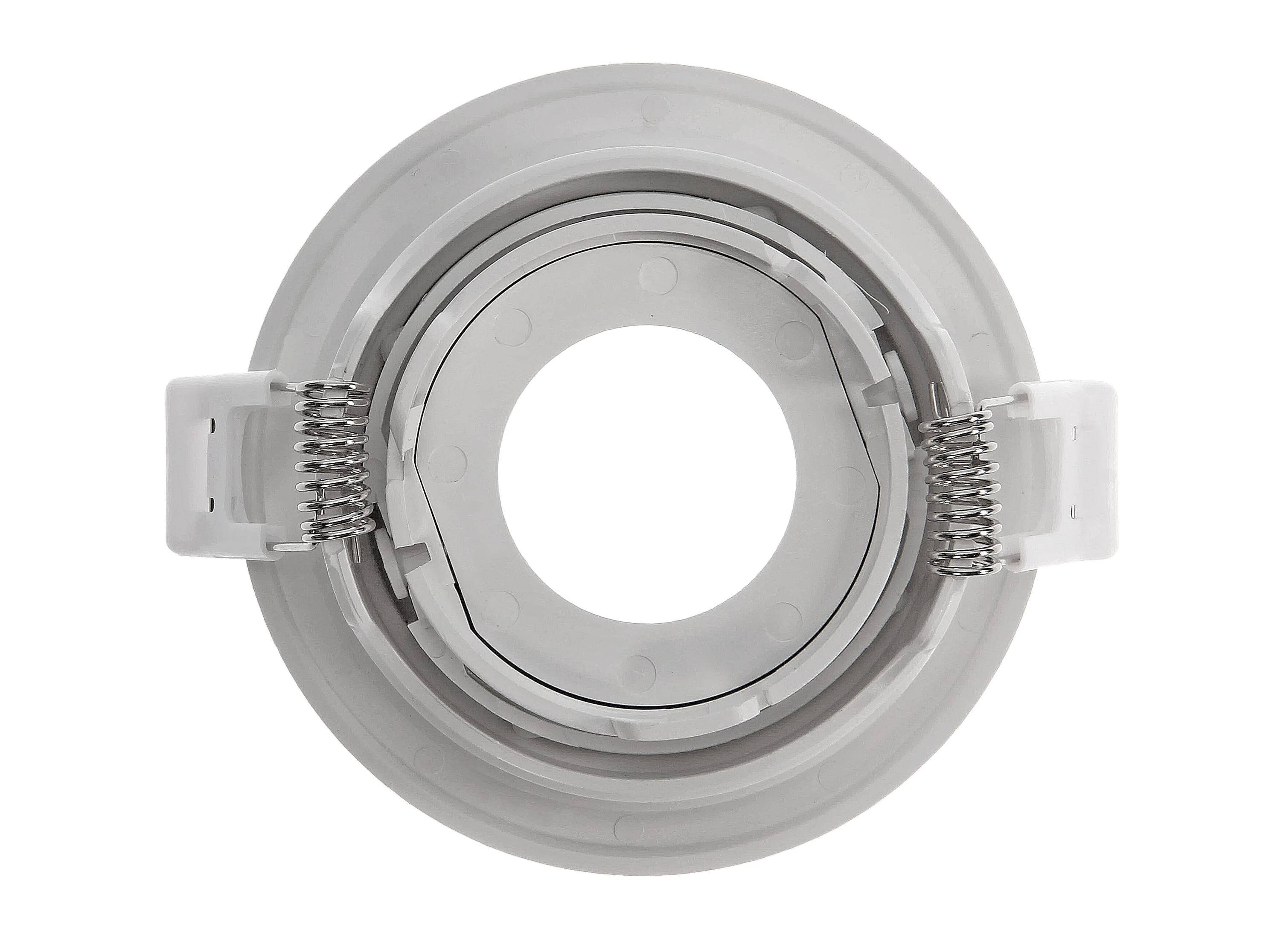 VITO Riko-RR - Ronde Verstelbare Inbouwspot GU10 fitting - 75mm - Wit - Draaibare spot voor Plafondmontage-3