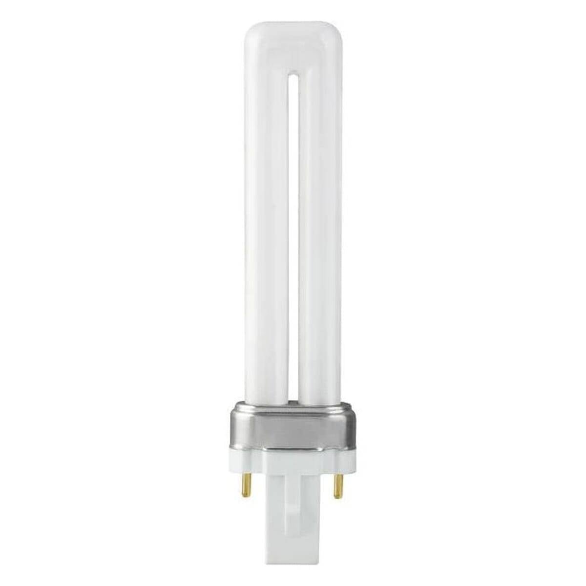 PL-S 7W 2-Pins G23 - 830 Warm Wit Licht (3000K) - G23 Spaarlamp 7 Watt-0