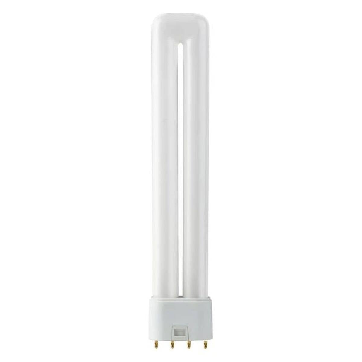 PL-L 18W 4-Pins 2G11 - 827 Extra Warm Wit Licht (2700K) - 38x221mm - 2G11 Spaarlamp 18 Watt-0