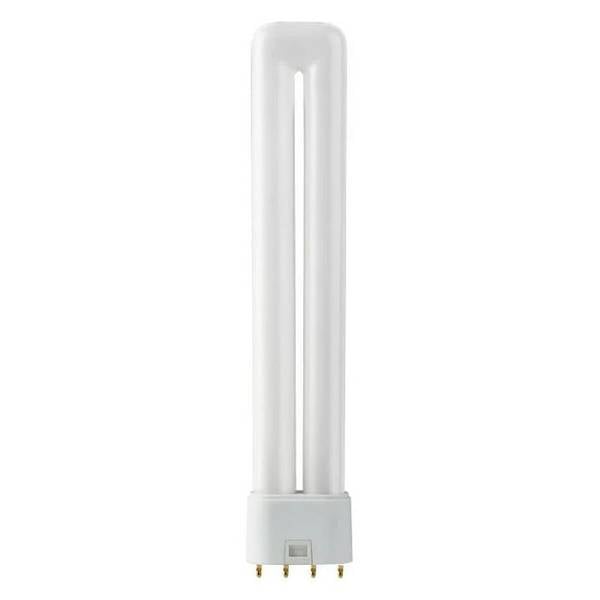 PL-L 18W 4-Pins 2G11 - 827 Extra Warm Wit Licht (2700K) - 38x221mm - 2G11 Spaarlamp 18 Watt