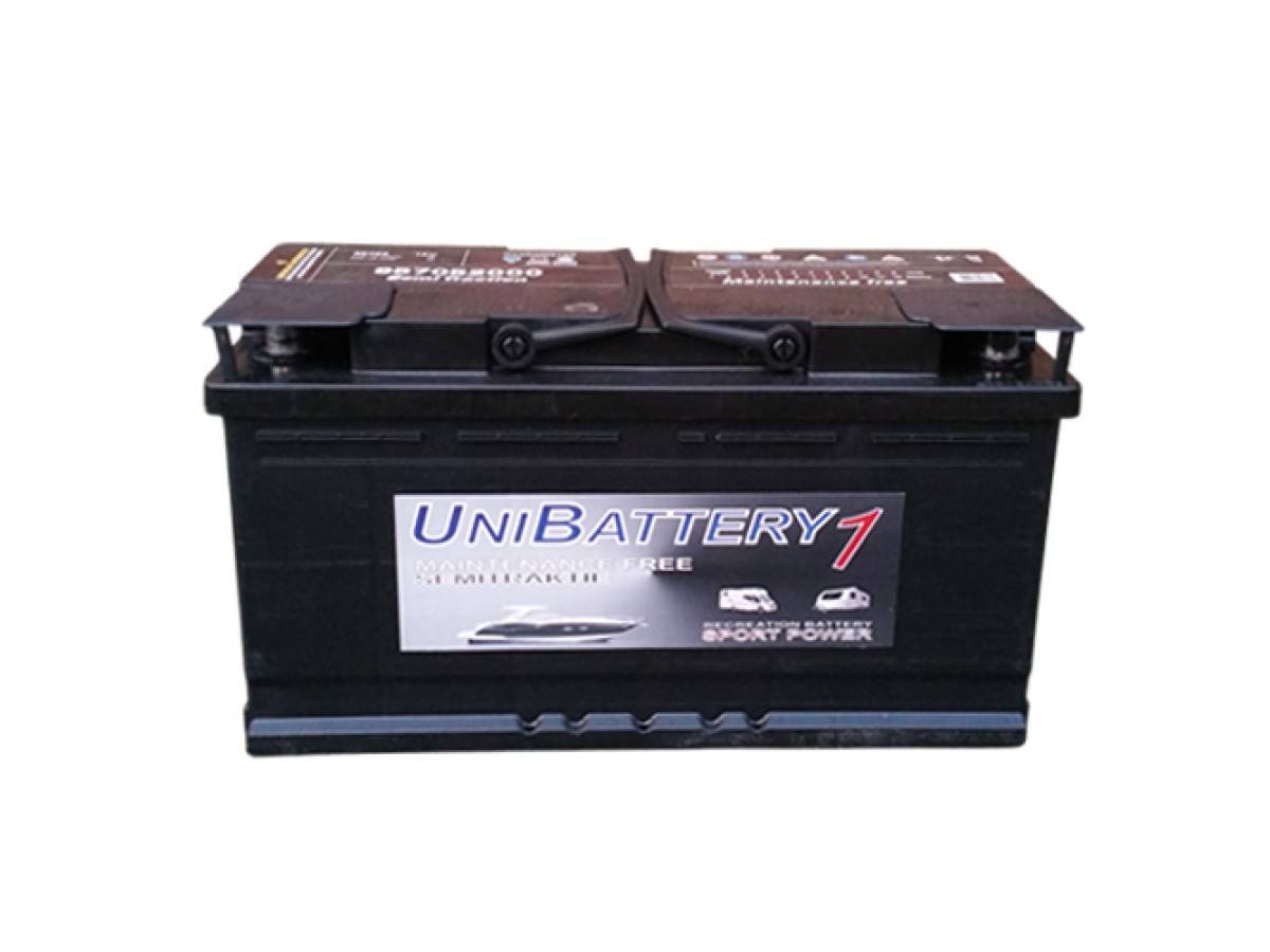 UniBattery Semitraktie 100ah accu-0