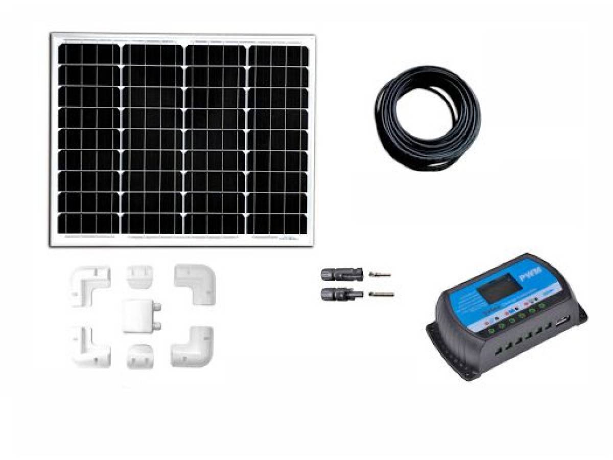 Solarset 50 watt 10ah Pwm zonder accu-0