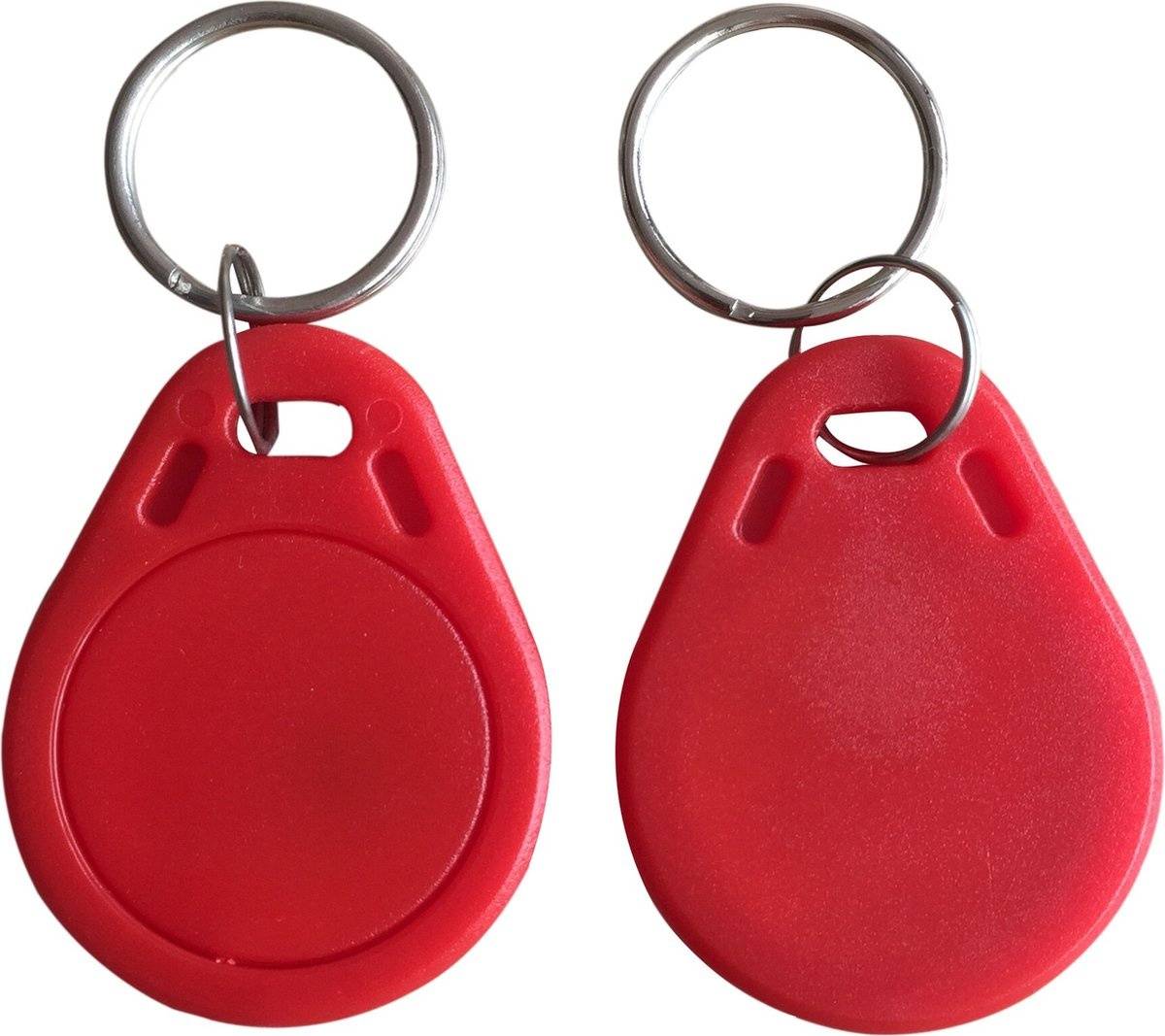 10 stuks classic 1K sleutelhangers Rood- RFID Tags - RFID-0