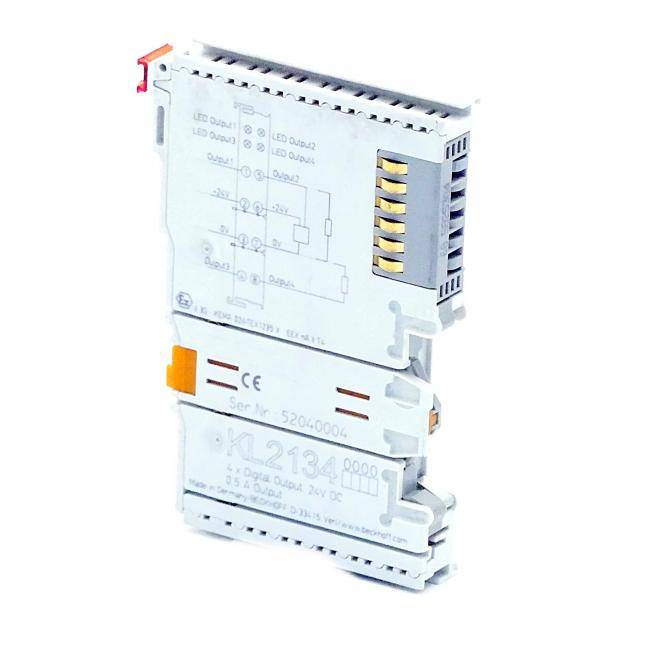Beckhoff Automation KL2134 Automatiseringsmodule: digitale uitgang; IP20; 24VDC; OUT: 4 - 1 stuk-0
