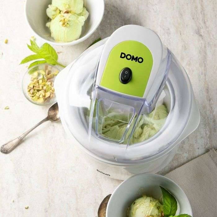 IJsmachine - DOMO - DO9304I - 1,5 L - IJs, sorbet, bevroren yoghurt - Bereidingstijd 20 tot 40 minuten-2