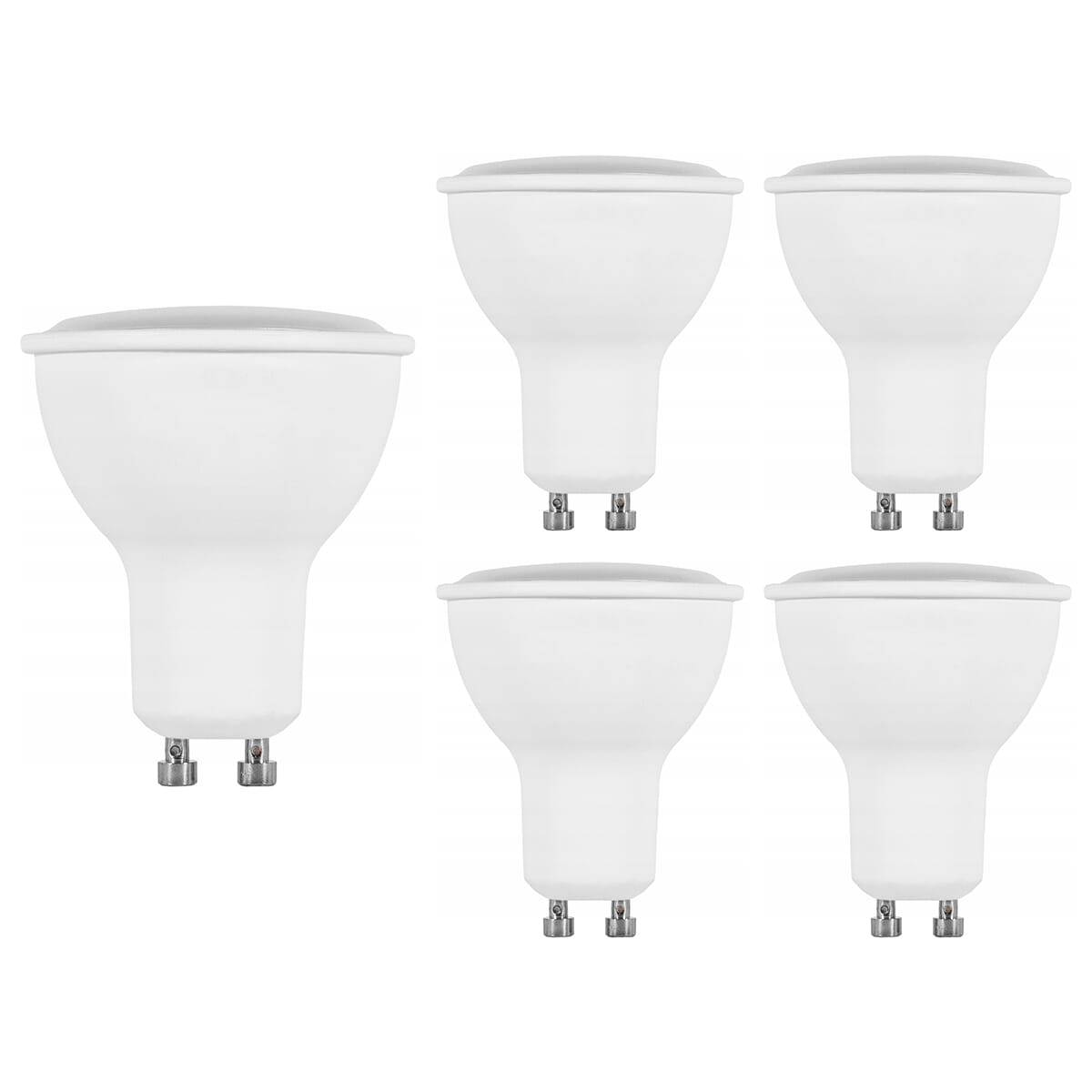 Bemko LED Spot PAR16 GU10 Mat - 5W 740lm 4000K - Neutraalwit - Vervangt 35W - 5 stuks-0