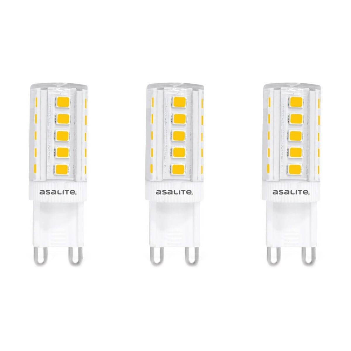 Asalite LED Insteeklamp G9 Helder - 3W 360lm 4000K - Neutraalwit - Vervangt 32W - 3 stuks-0