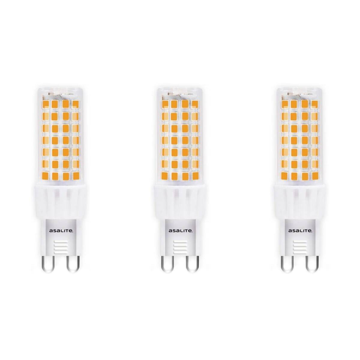 Asalite LED Insteeklamp G9 Helder - 6W 600lm 4000K - Neutraalwit - Vervangt 50W - 3 stuks-0