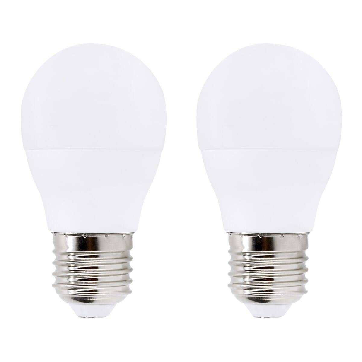 Bemko LED Kogellamp P45 E27 Mat - 7.5W 1000lm 3000K - Warmwit - Vervangt 75W - 2 stuks-0