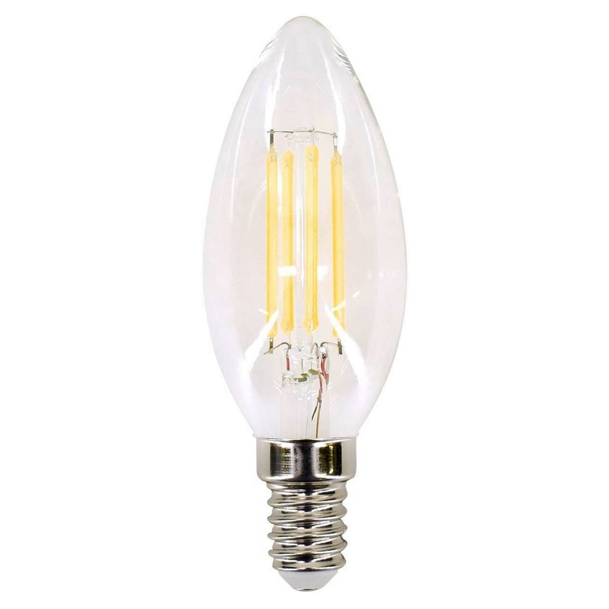 Bemko LED Kaarslamp C35 E14 Helder - 4W 750lm 2700K - Extra Warmwit - Vervangt 35W-0