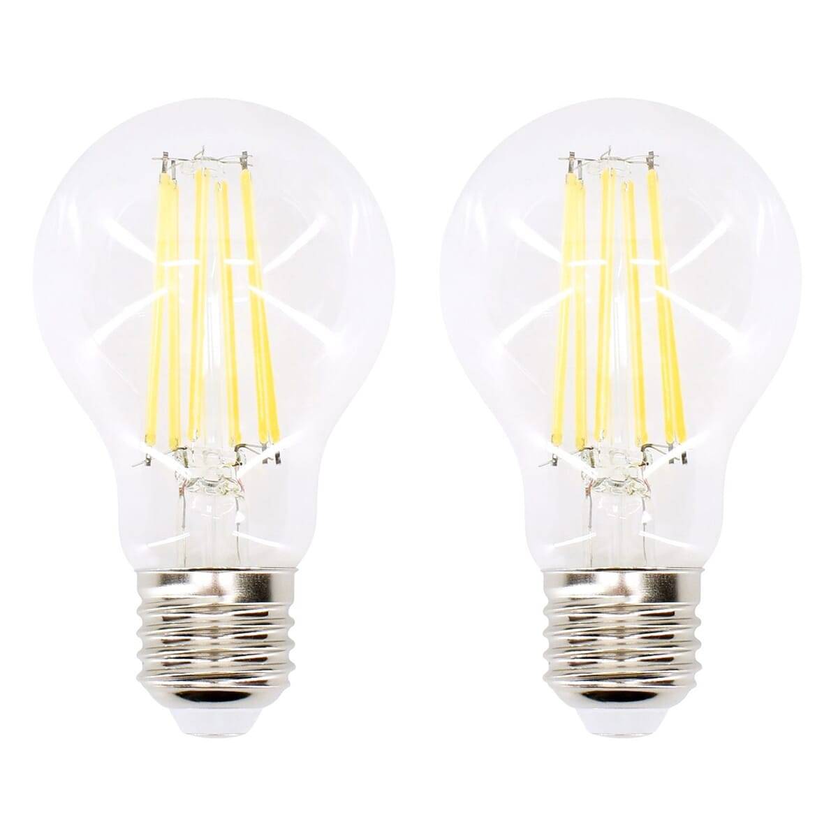 Bemko LED Peerlamp A60 E27 Helder - 12W 440lm 2700K - Extra Warmwit - Vervangt 100W - 2 stuks-0