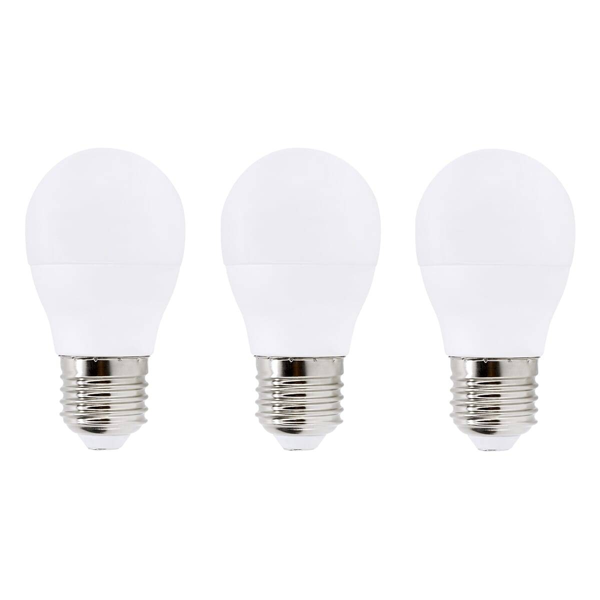 Bemko LED Kogellamp P45 E27 Mat - 7.5W 444lm 4000K - Neutraalwit - Vervangt 75W - 3 stuks-0