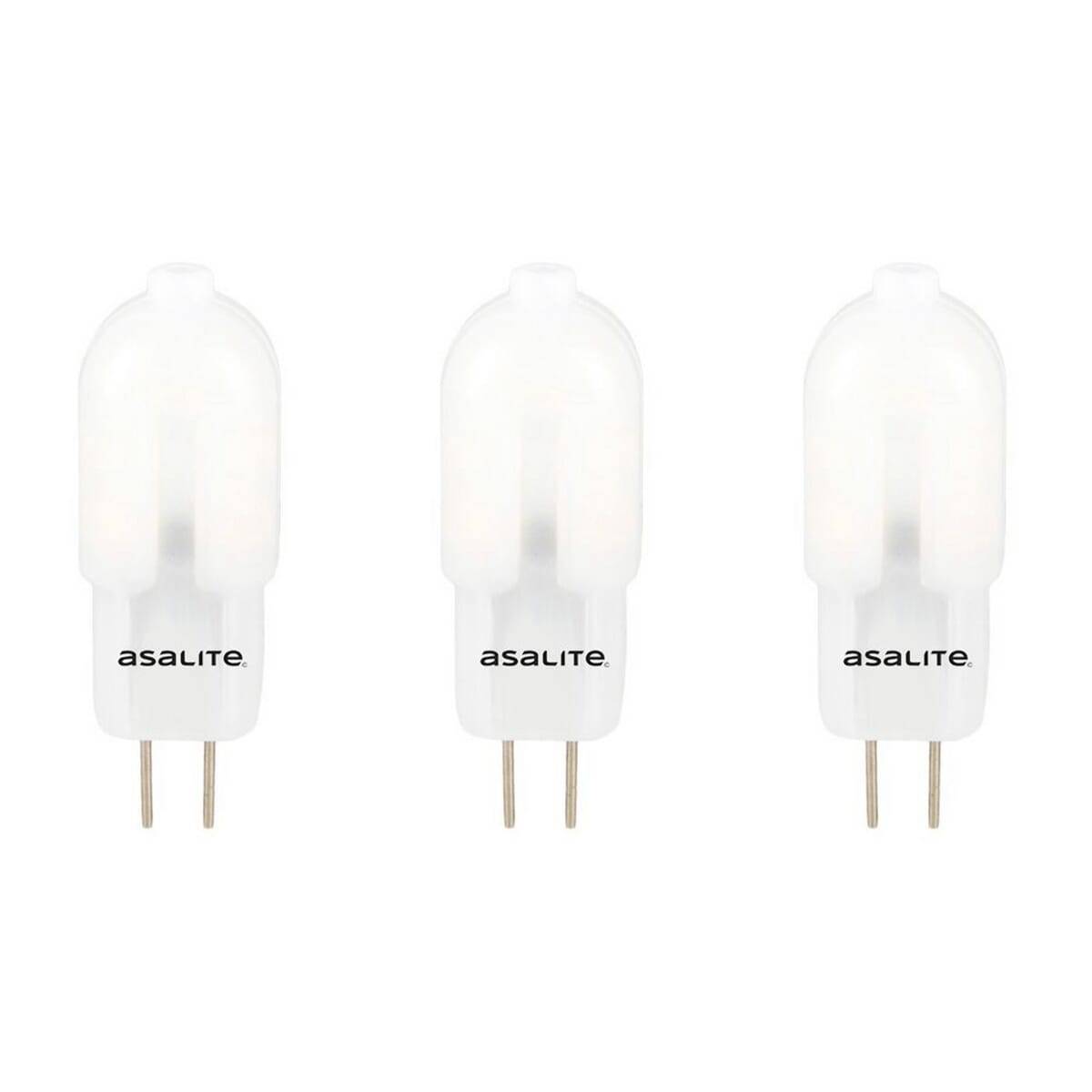 Asalite LED Insteeklamp G4 Mat - 1.5W 110lm 4000K - Neutraalwit - Vervangt 13W - 12V - 3 stuks-0
