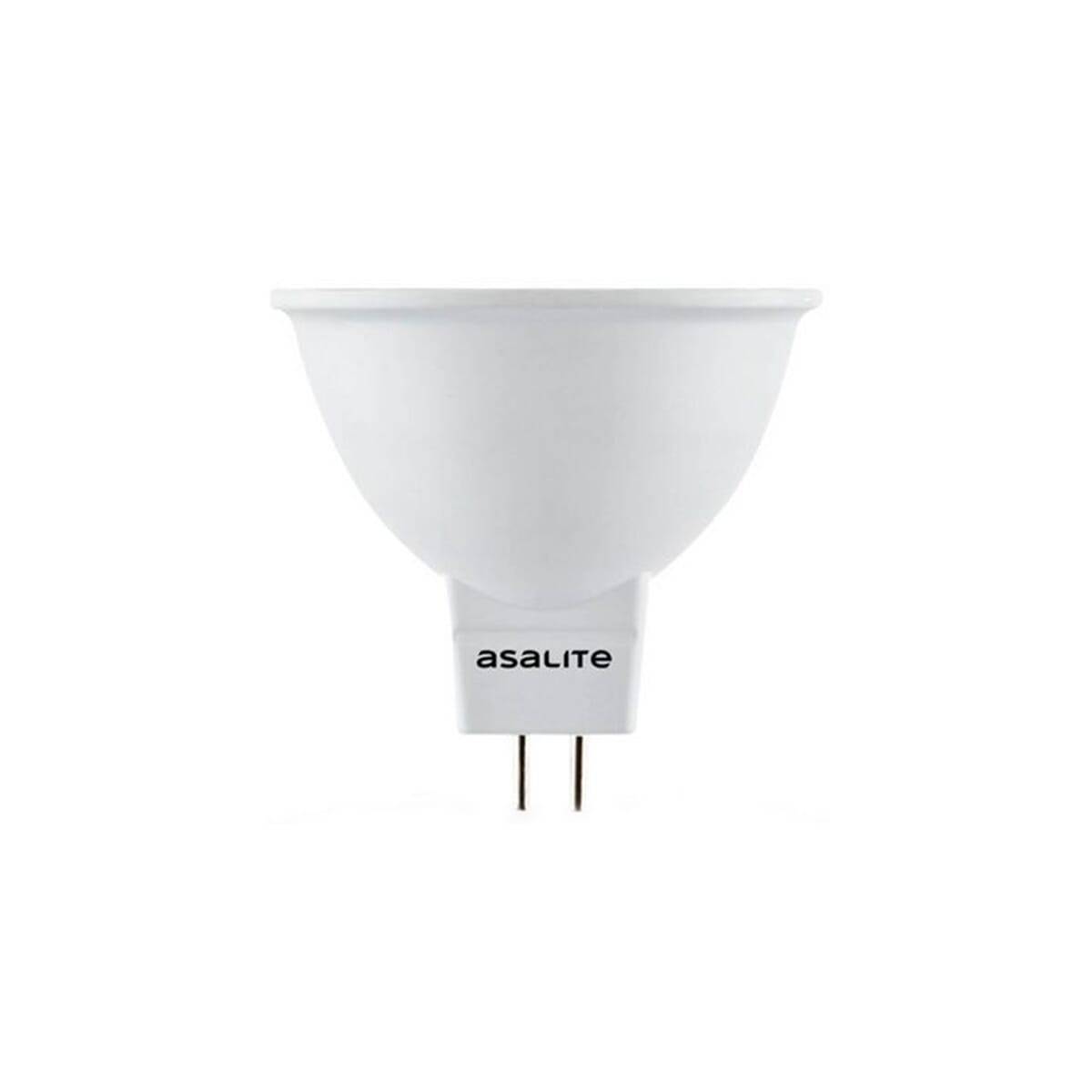 Asalite LED Spot MR16 GU5.3 Helder - 5W 400lm 4000K - Neutraalwit - Vervangt 39W - 12V-0