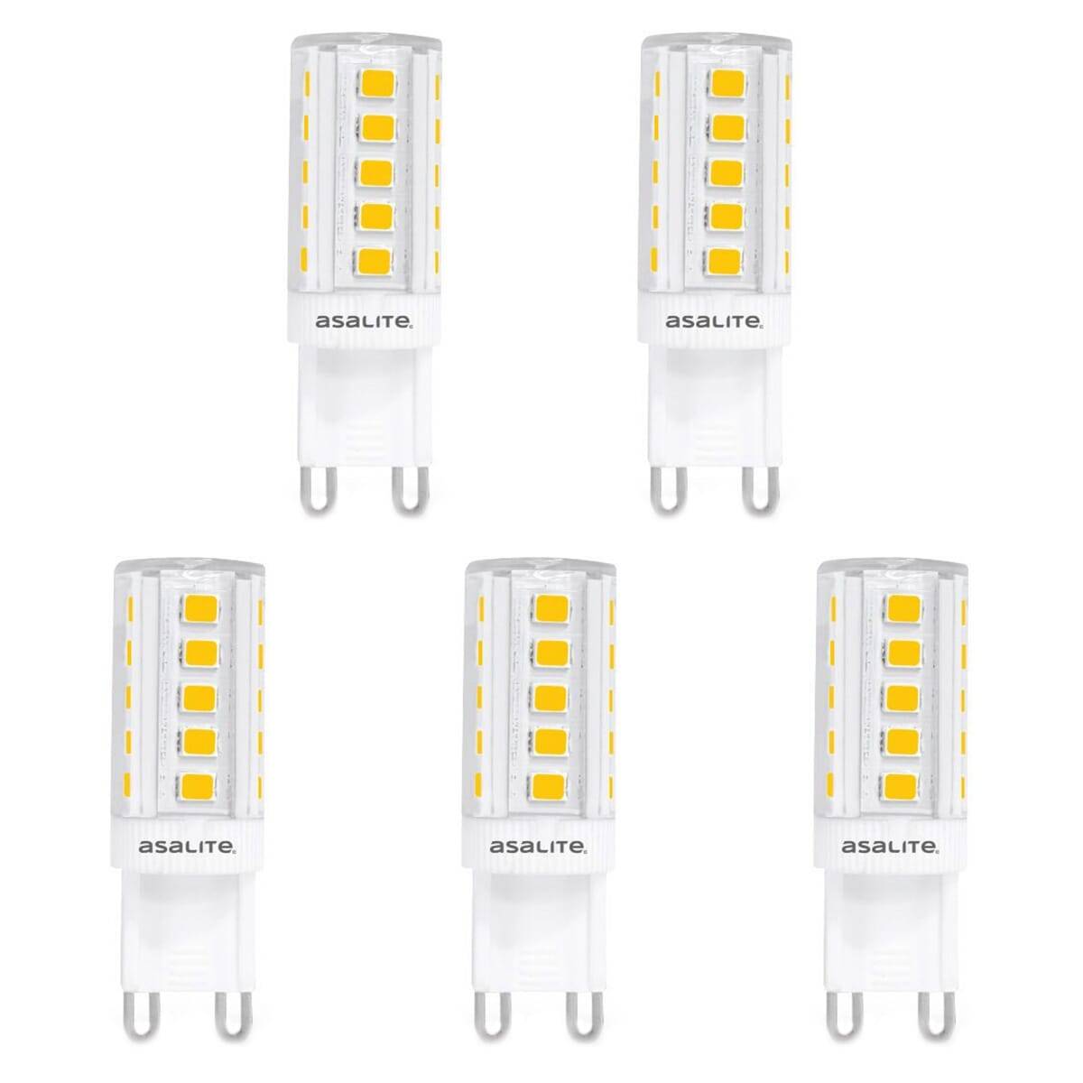 Asalite LED Insteeklamp G9 Helder - 3W 360lm 4000K - Neutraalwit - Vervangt 32W - 5 stuks-0