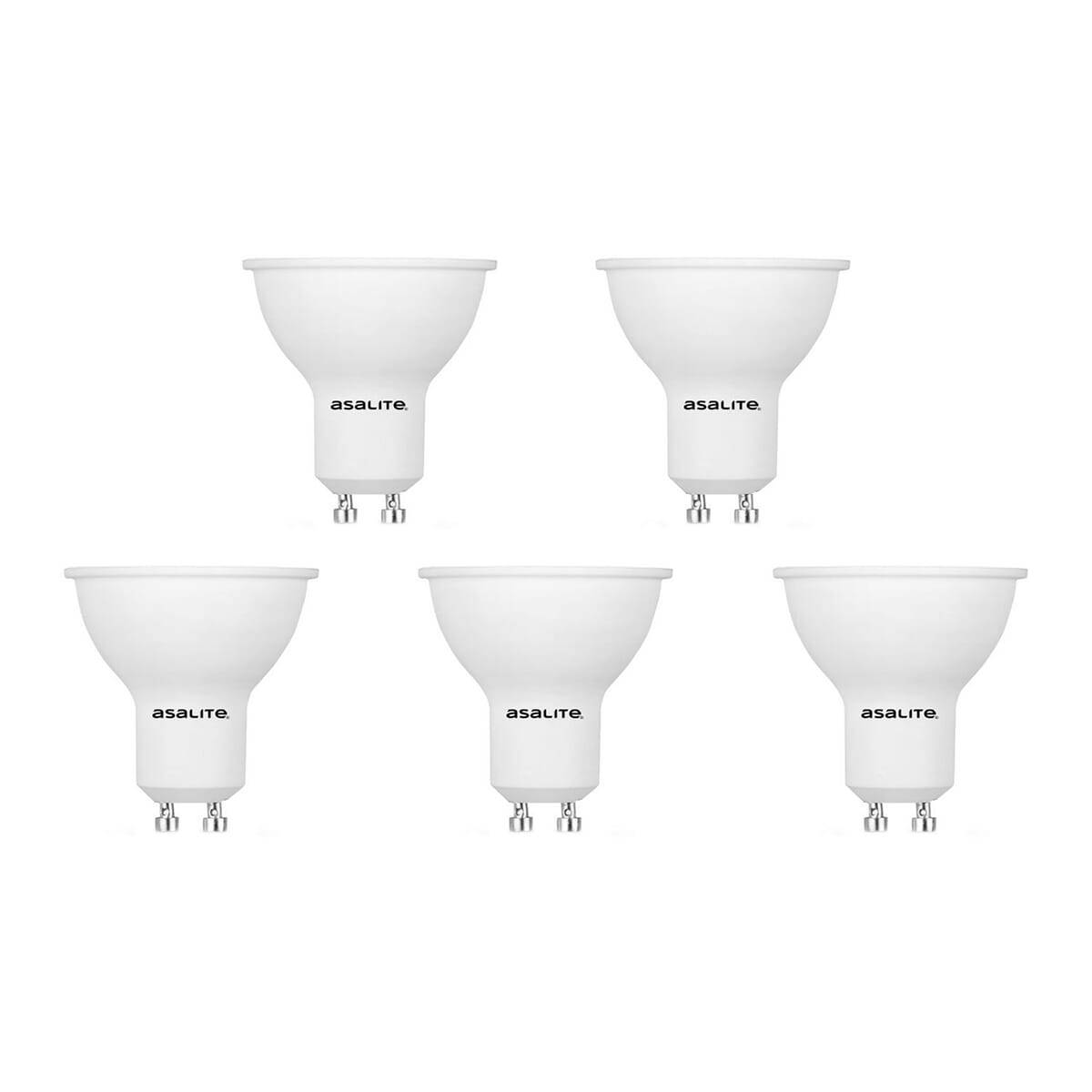 Asalite LED Spot T26 GU10 Mat - 7W 600lm 6500K - Koudwit - Vervangt 45W - 5 stuks-0