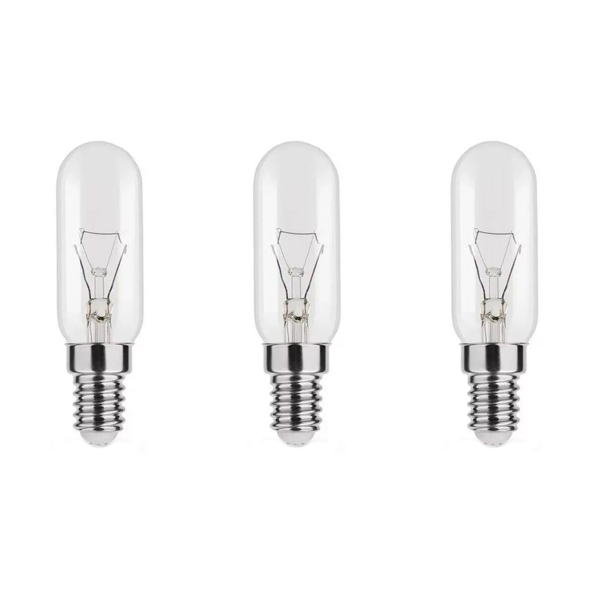 Asalite Gloeilamp T25 E14 Helder - 40W 320lm 2800K - Warmwit Dimbaar - 3 stuks-0