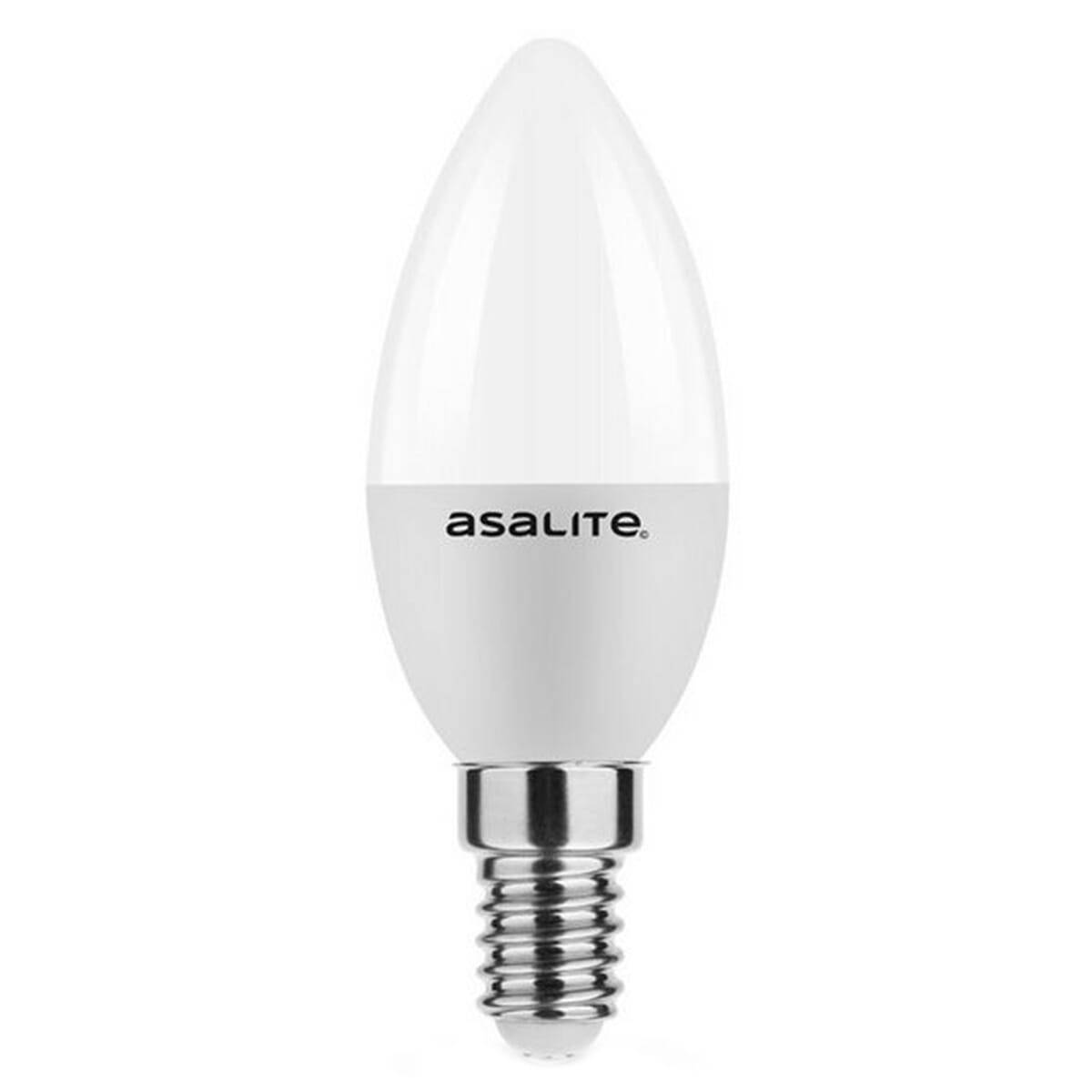Asalite LED Kaarslamp C35 E14 Mat - 4W 350lm 4000K - Neutraalwit - Vervangt 32W-0
