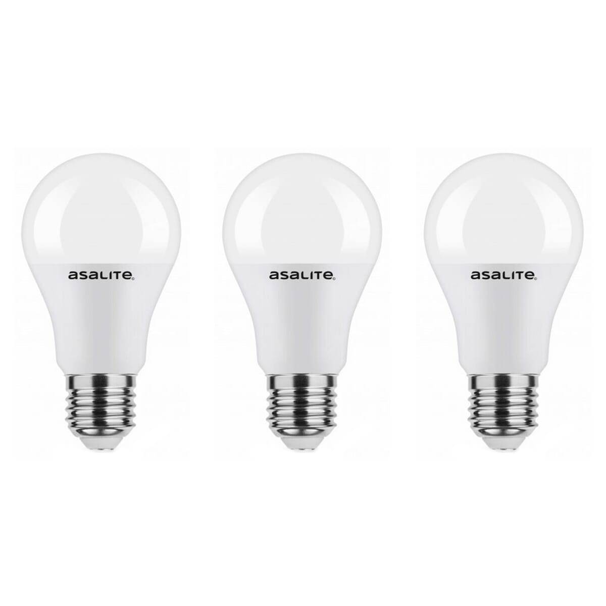 Asalite LED Peerlamp A60 E27 Mat - 18W 1620lm 3000K - Warmwit - Vervangt 105W - 3 stuks-0