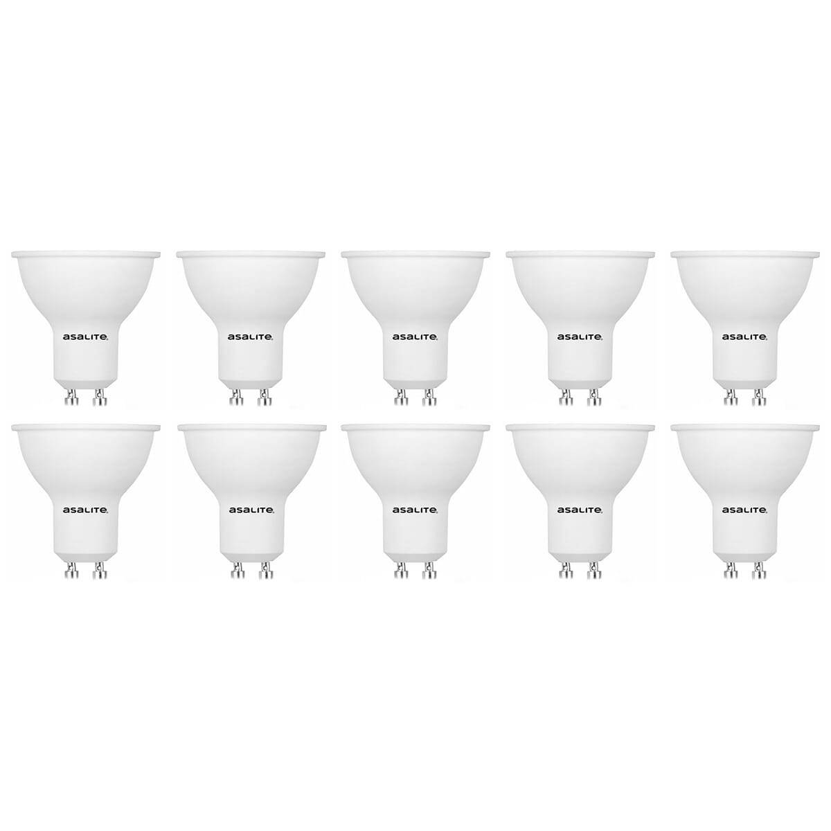 Asalite LED Spot T26 GU10 Mat - 3W 260lm 4000K - Neutraalwit - Vervangt 25W - 10 stuks-0