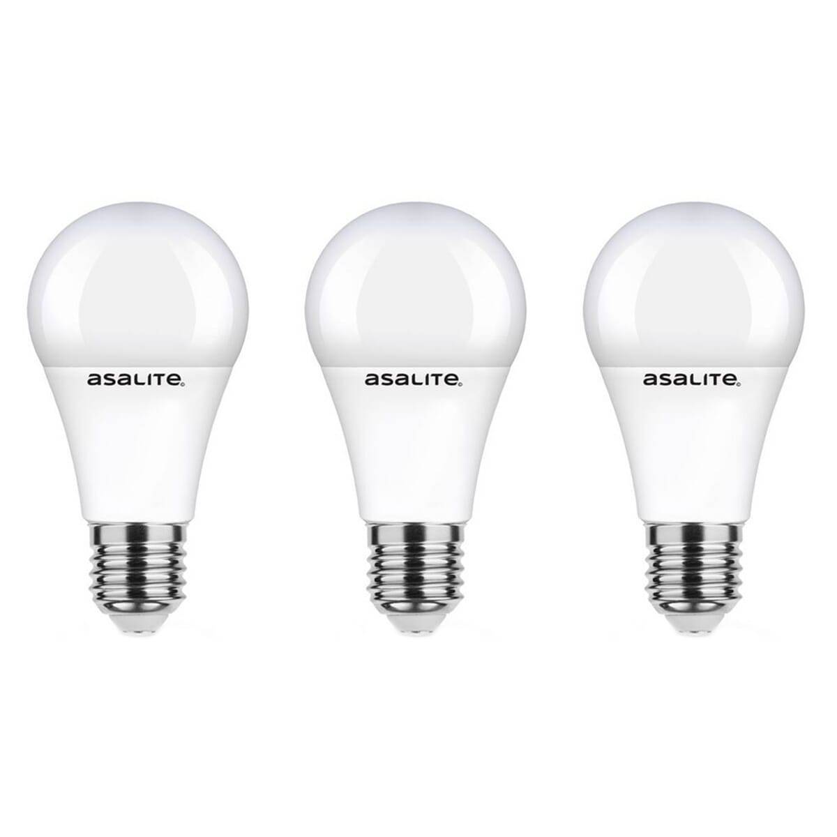 Asalite LED Peerlamp A60 E27 Mat - 18W 2000lm 3000K - Warmwit - Vervangt 105W - 3 stuks-0