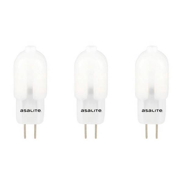 Asalite LED Insteeklamp G4 Mat - 1.5W 110lm 3000K - Warmwit - Vervangt 13W - 12V - 3 stuks