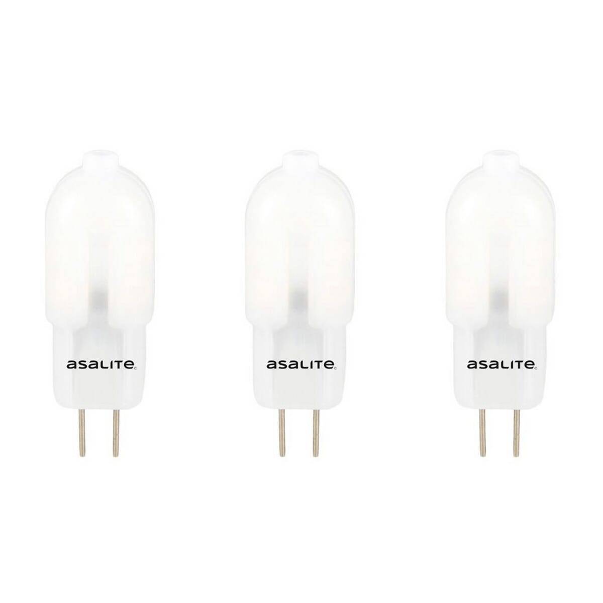 Asalite LED Insteeklamp G4 Mat - 1.5W 110lm 3000K - Warmwit - Vervangt 13W - 12V - 3 stuks-0