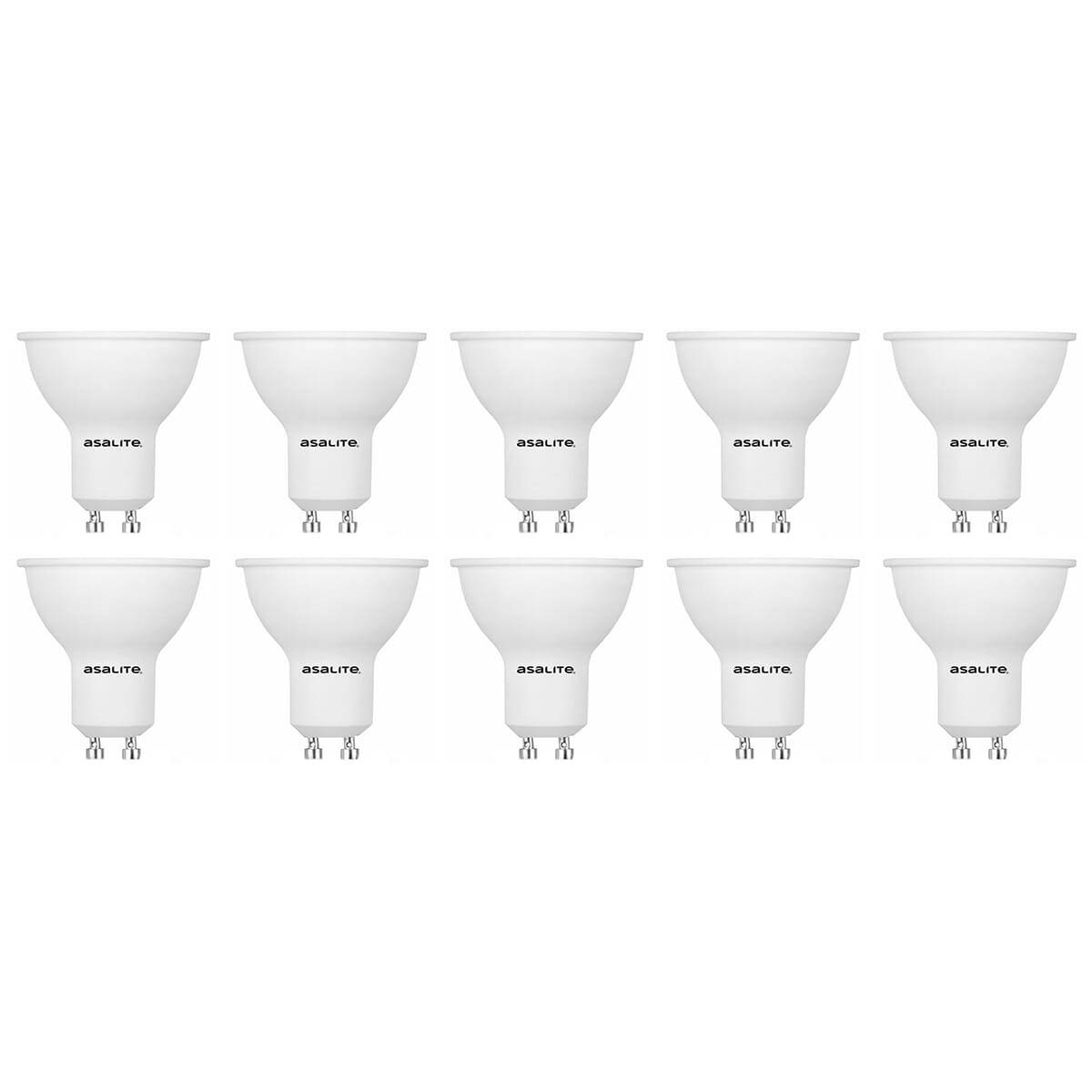 Asalite LED Spot T26 GU10 Mat - 5W 410lm 4000K - Neutraalwit - Vervangt 36W - 10 stuks-0