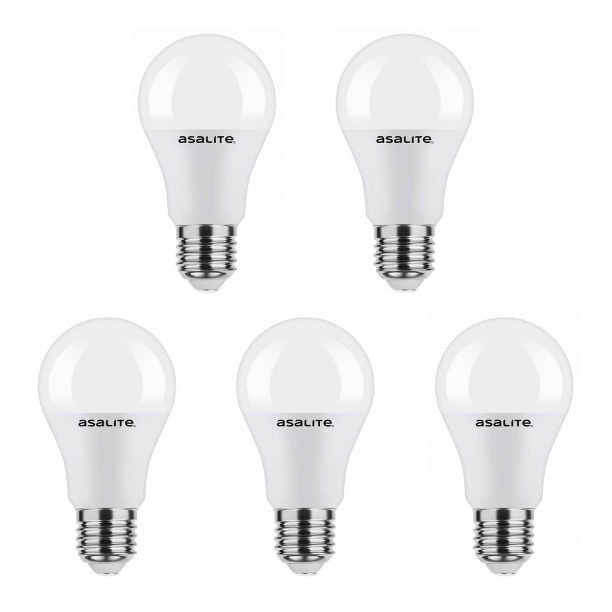 Asalite LED Peerlamp A60 E27 Mat - 18W 1620lm 3000K - Warmwit - Vervangt 105W - 5 stuks-0