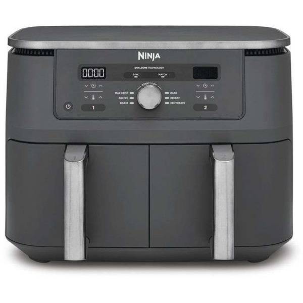 Airfryer - Ninja DZ400EU - 9,5 liter - 2 tanks