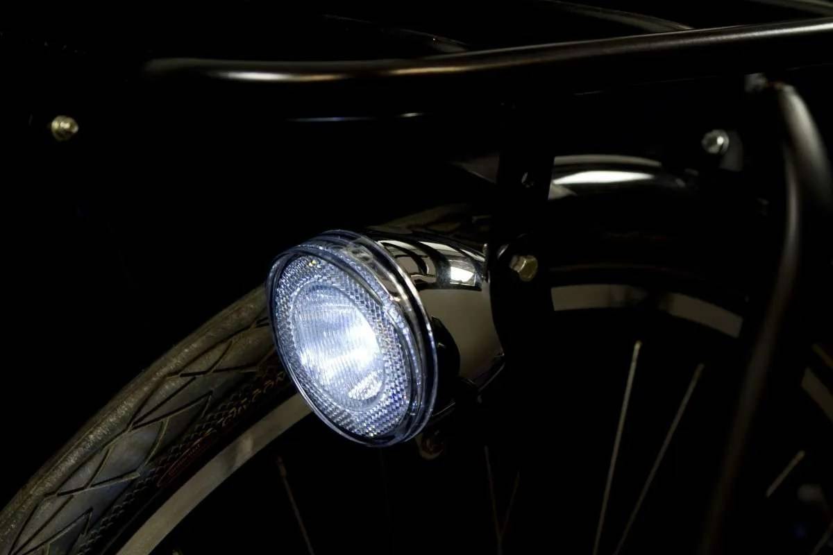 Koplamp Spanninga Swingo XB LED met reflector incl. batterijen - chroom-0