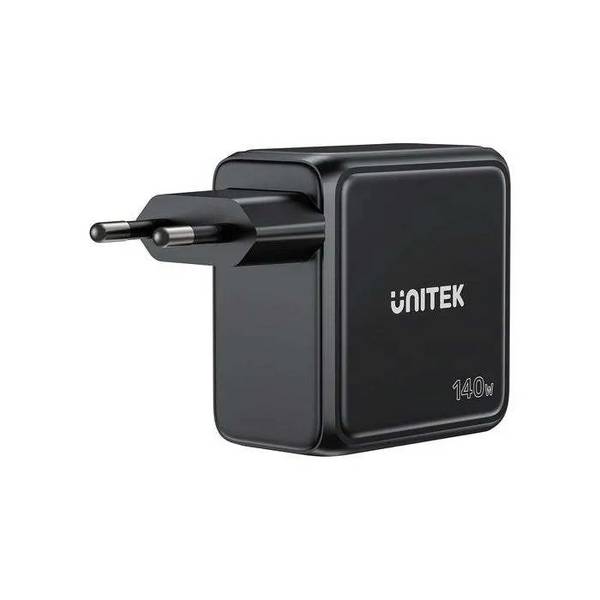 UTK UNITEK GAN-OPLADER MET DISPLAY 140 W 3XUSB-C
