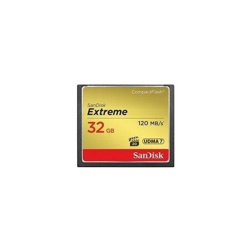 SanDisk Extreme - CompactFlash Geheugenkaart - 32 GB - 567x (SDCFXSB-032 g-G46)-0