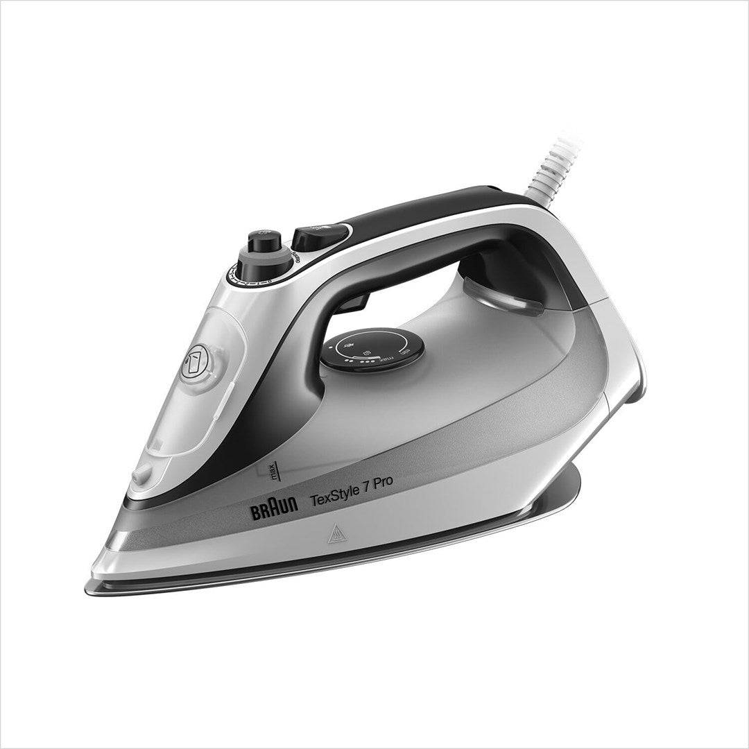 Braun TexStyle 7 Pro SI7149WB Droog- en Stoomstrijkijzer 2900 W EloxalPlus Zoolplaat Zwart/Wit-0