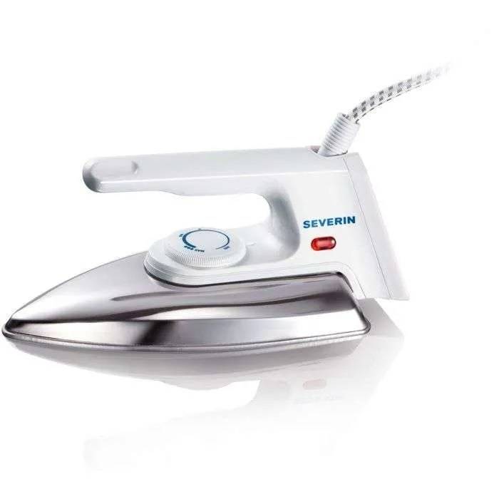 SEVERIN Strijkijzer - BA3211 - Geborstelde aluminium zoolplaat - 1200 W - Wit-0