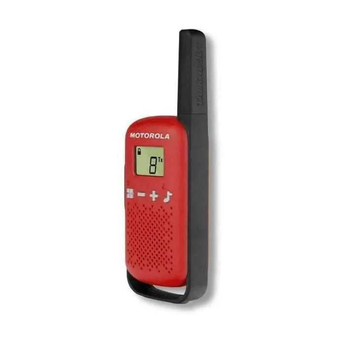 Motorola TALKABOUT T42 twee-weg radio 16 kanalen Zwart, Rood-1