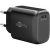 Goobay USB lader | USB-C PD | GaN | 25W | zwart