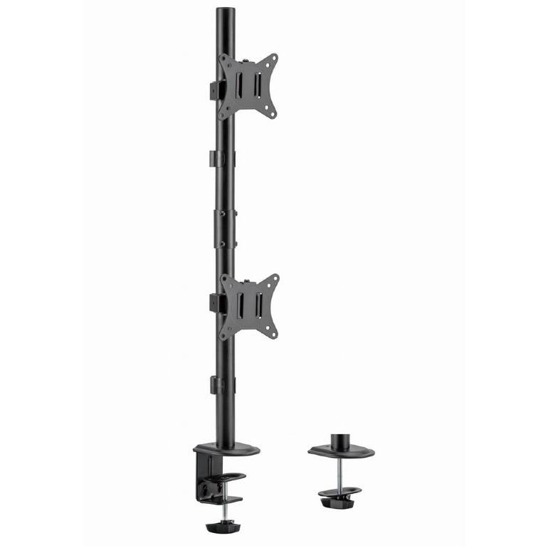 GEMBIRD MA-D2-02 Houder; 9kg; 17÷32"; Standaard: 75x75mm,100x100mm; monitor x2 - 1 stuk-0